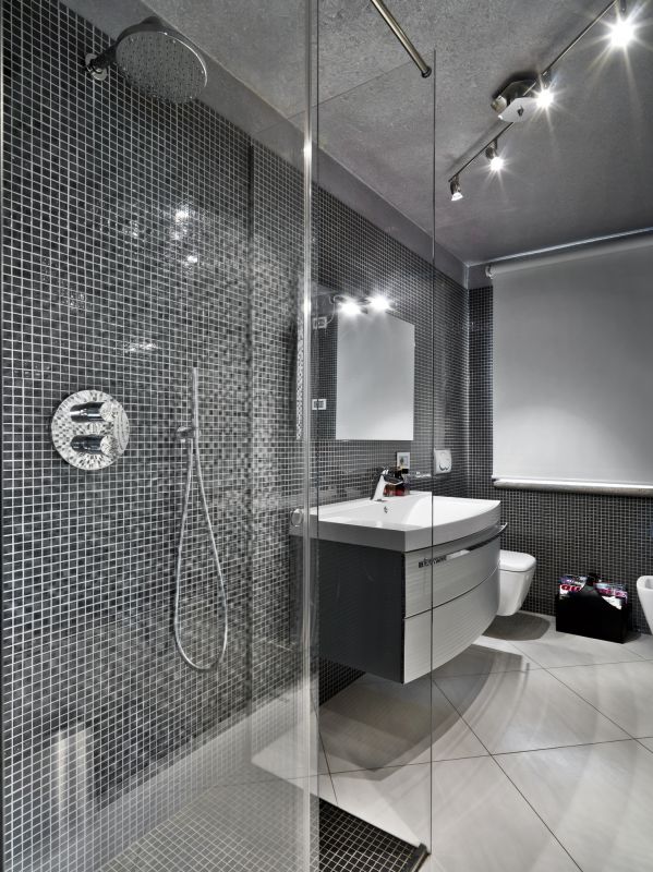 Elegant Tile Shower Space